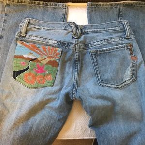 Miss Me Low rise flare jeans size 28